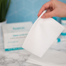 Load image into Gallery viewer, Bare Addiction 30 XL Clear Face Towels
